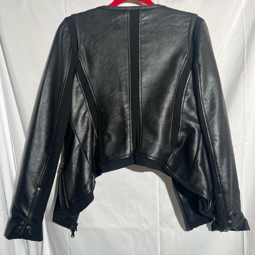 Kennith Cole Women’s Medium Moto Leather Jacket
